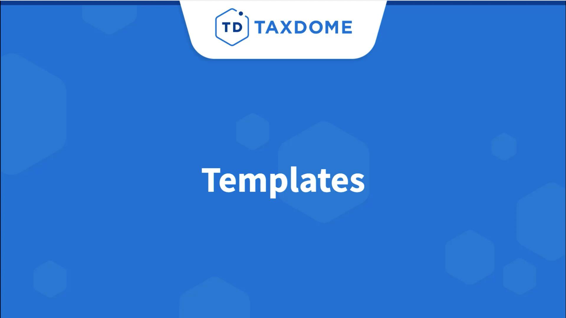 TaxDome’s Templates - TaxDome