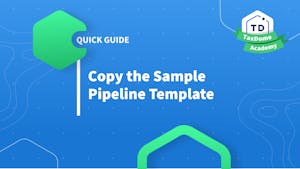 TaxDome Academy – Copy the Sample Pipeline Template