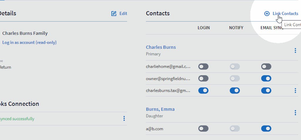 CRM (Basic): Link Contacts to Accounts