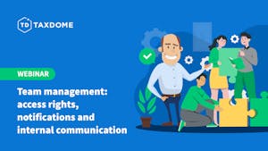 Team management: access rights, notifications and internal communication