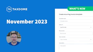 TaxDome November update: Time and billing improvements, desktop app updates, a new integration with Companies House and more!