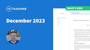 TaxDome December update: Proposals and ELs, redesigned organizers, firm announcements and more͏‌