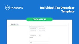 Individual Tax Organizer (Best Practice)