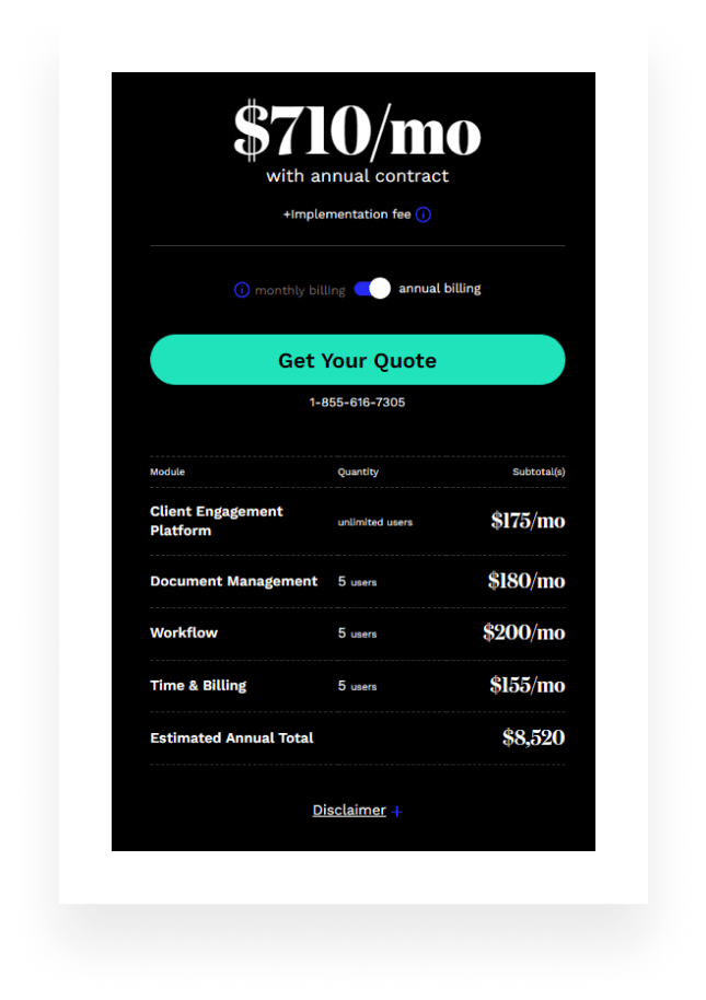 Canopy price