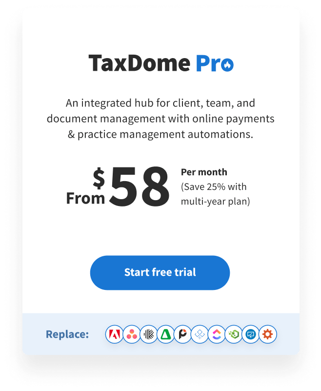 TaxDome price